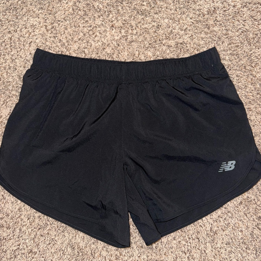 New Balance Women's Black Shorts 5inch inseam Size M